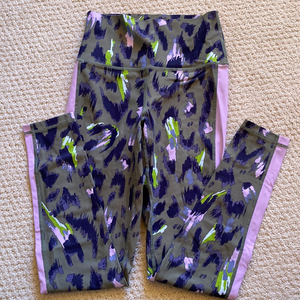 Aerie High-Waisted 7/8 Track Leggings
